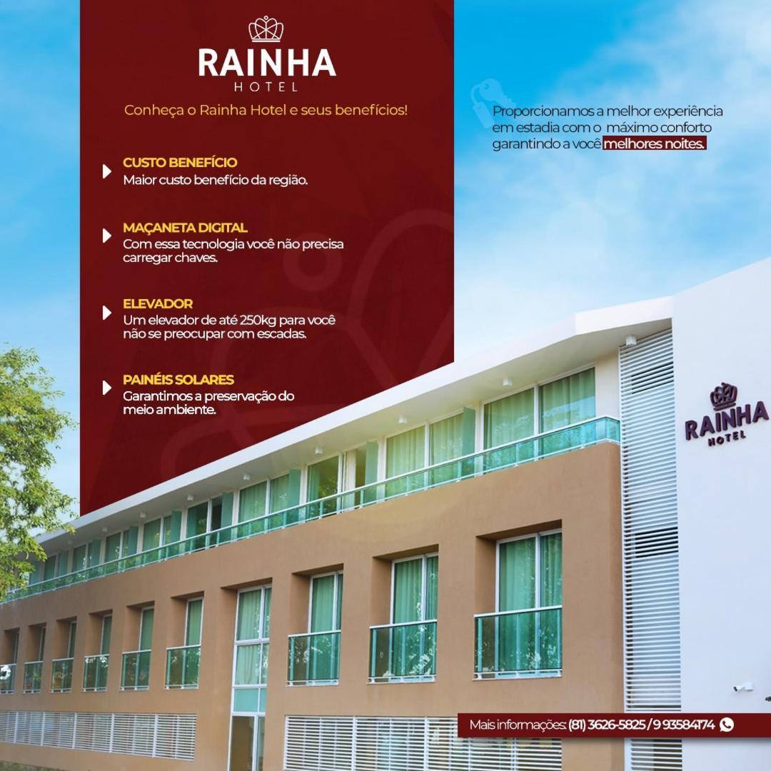 Rainha Hotel Goianá Exterior foto